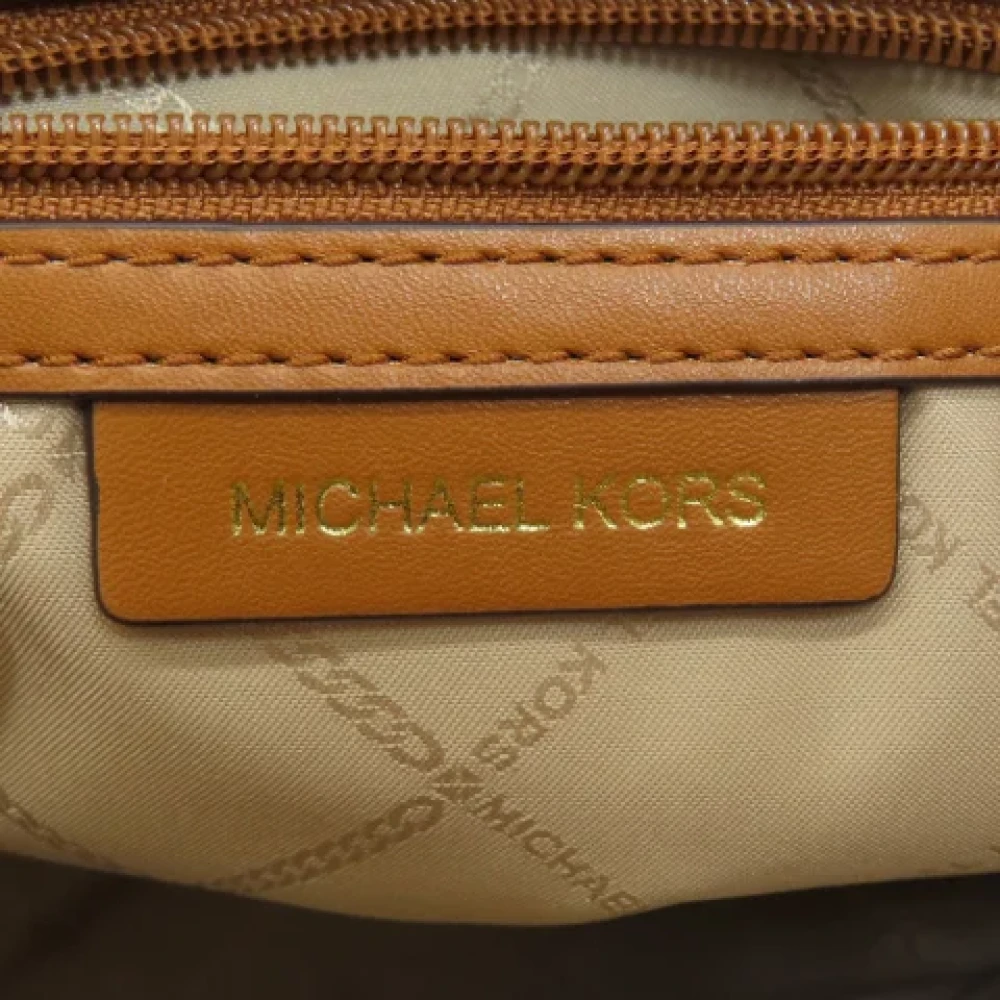 Michael Kors Pre-owned Plastic handbags Brown Dames