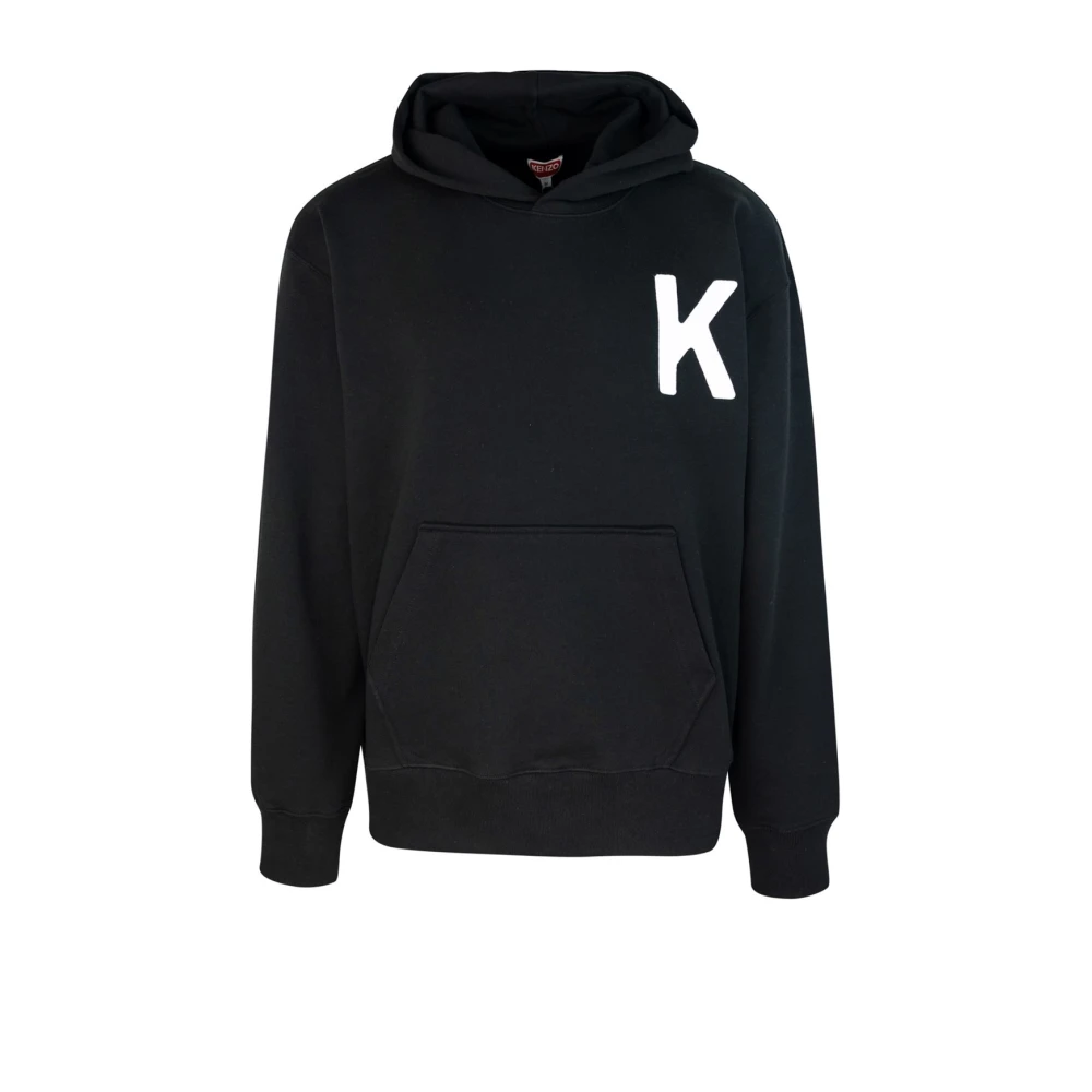 Kenzo Lucky Tiger Oversize Hoodie Black Heren