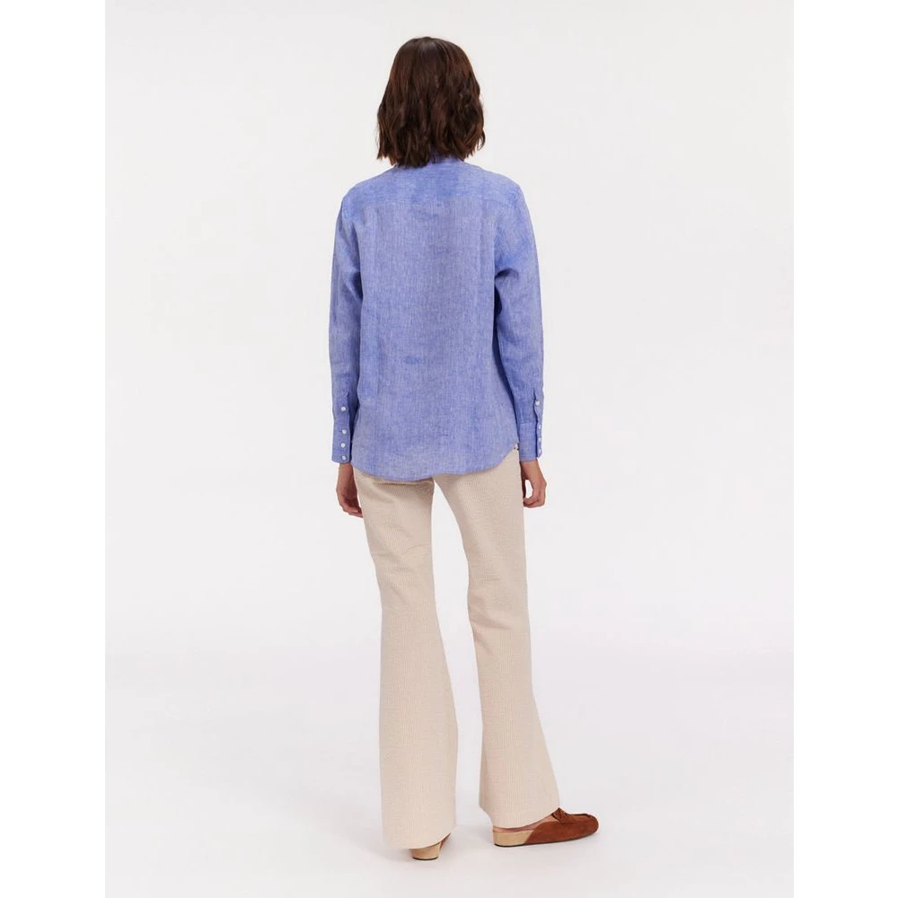 Ines De La Fressange Paris Blouses & Shirts Blue Dames