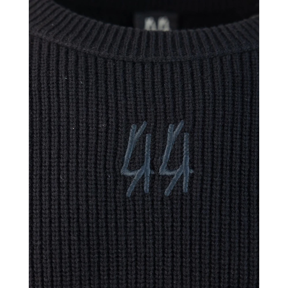 44 Label Group Trui met ronde hals Black Heren