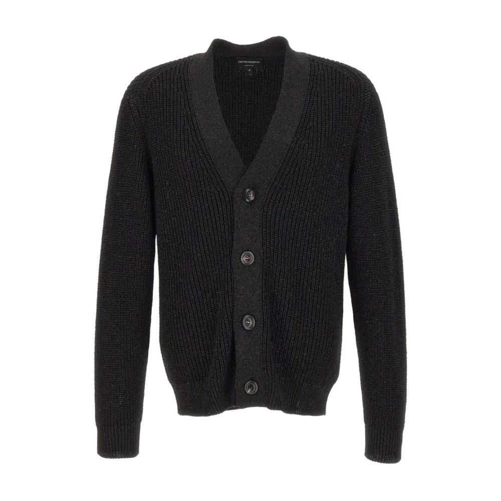 Emporio Armani Herren Grau Strickwaren, Lgröße:
