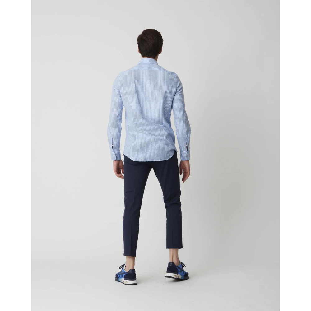 Mazzarelli Casual Shirts Multicolor Heren