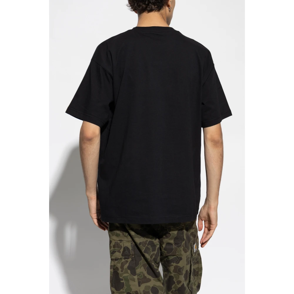 Carhartt WIP Bedrukt T-shirt Black Heren