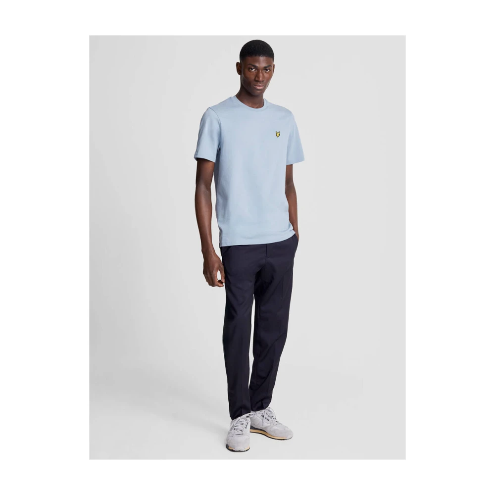 Lyle & Scott Korte Mouw T-shirt Ts400Vog Blue Heren
