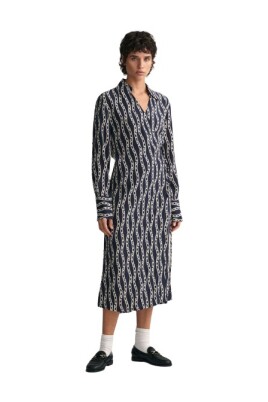 printed-chain-wrap-dress