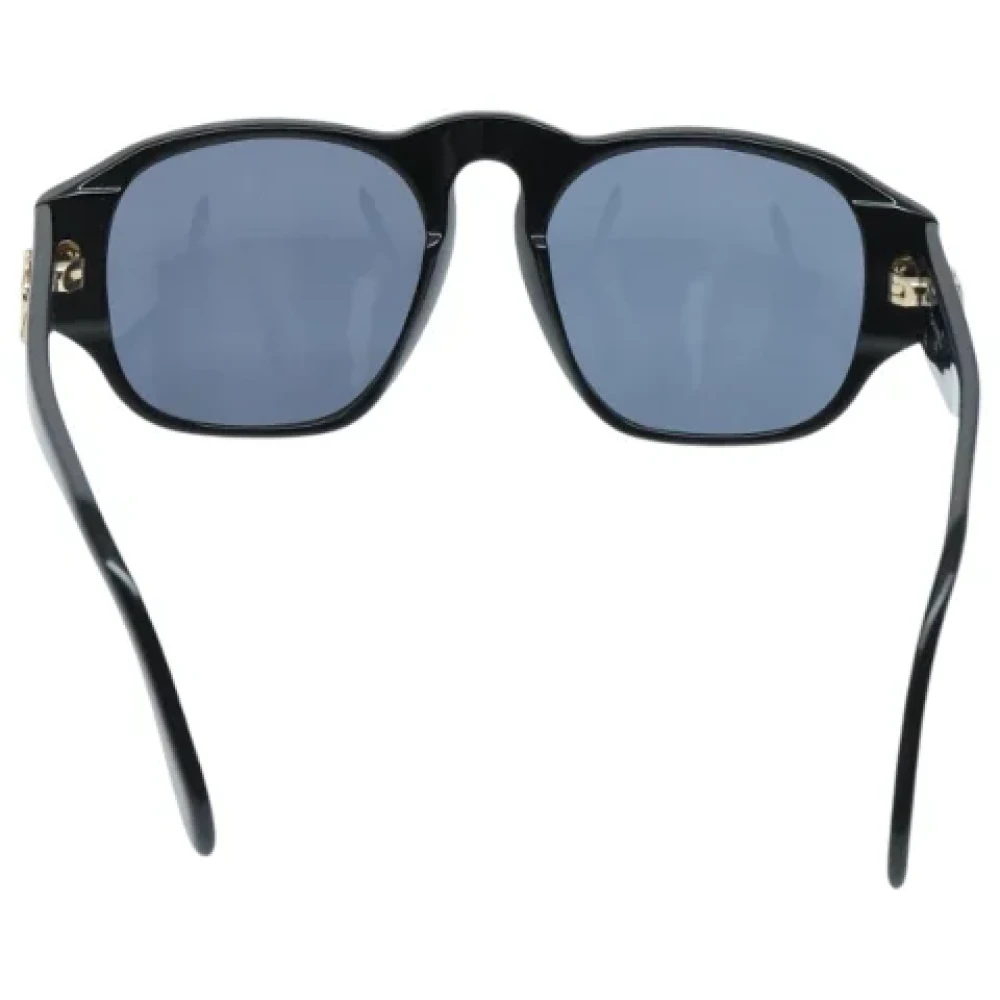 Chanel Vintage Pre-owned Plastic sunglasses Black Dames