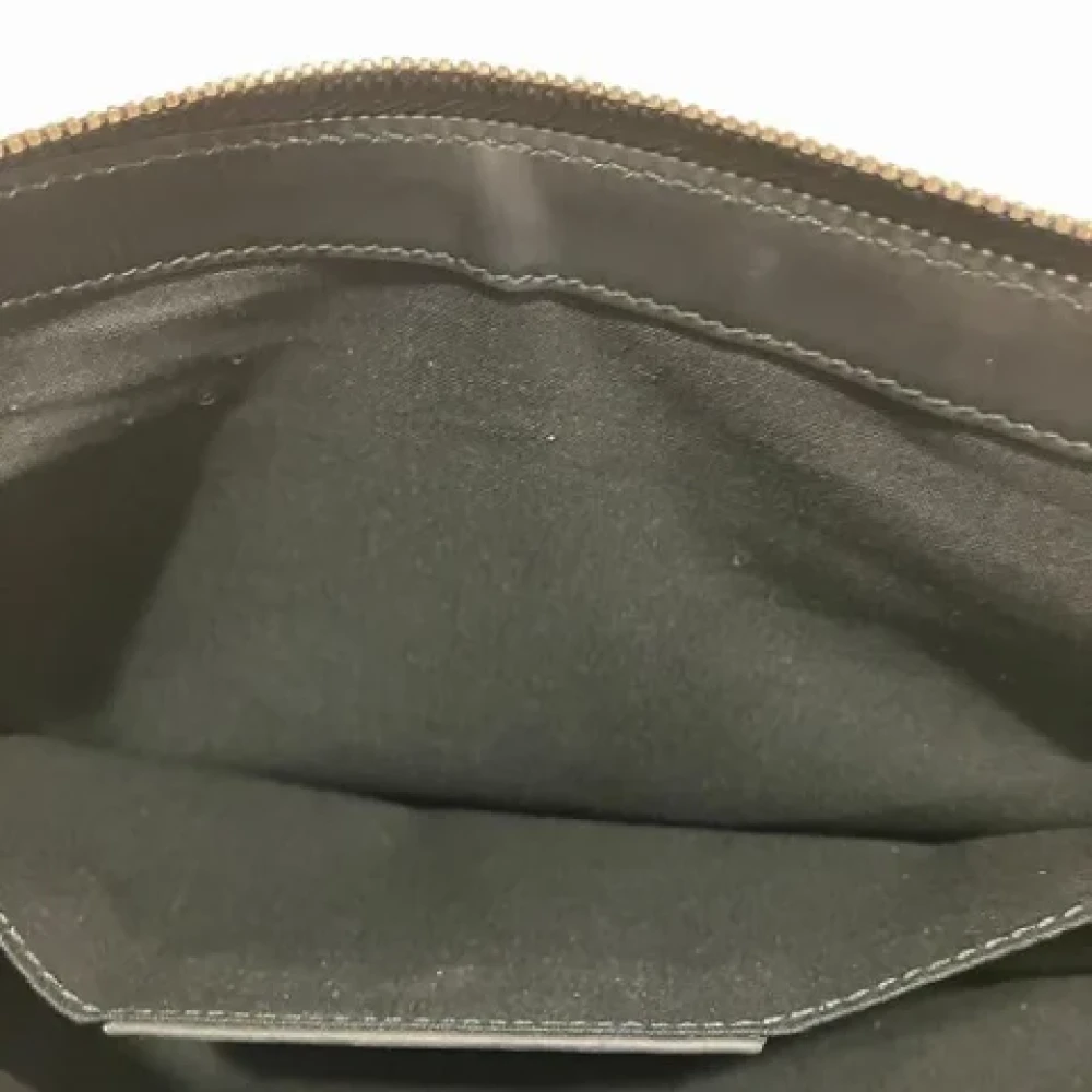Balenciaga Vintage Pre-owned Canvas clutches Beige Dames