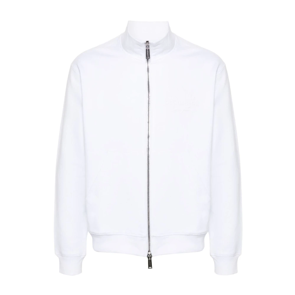 Dsquared2 Witte Cool Fit Sweatshirt White Heren