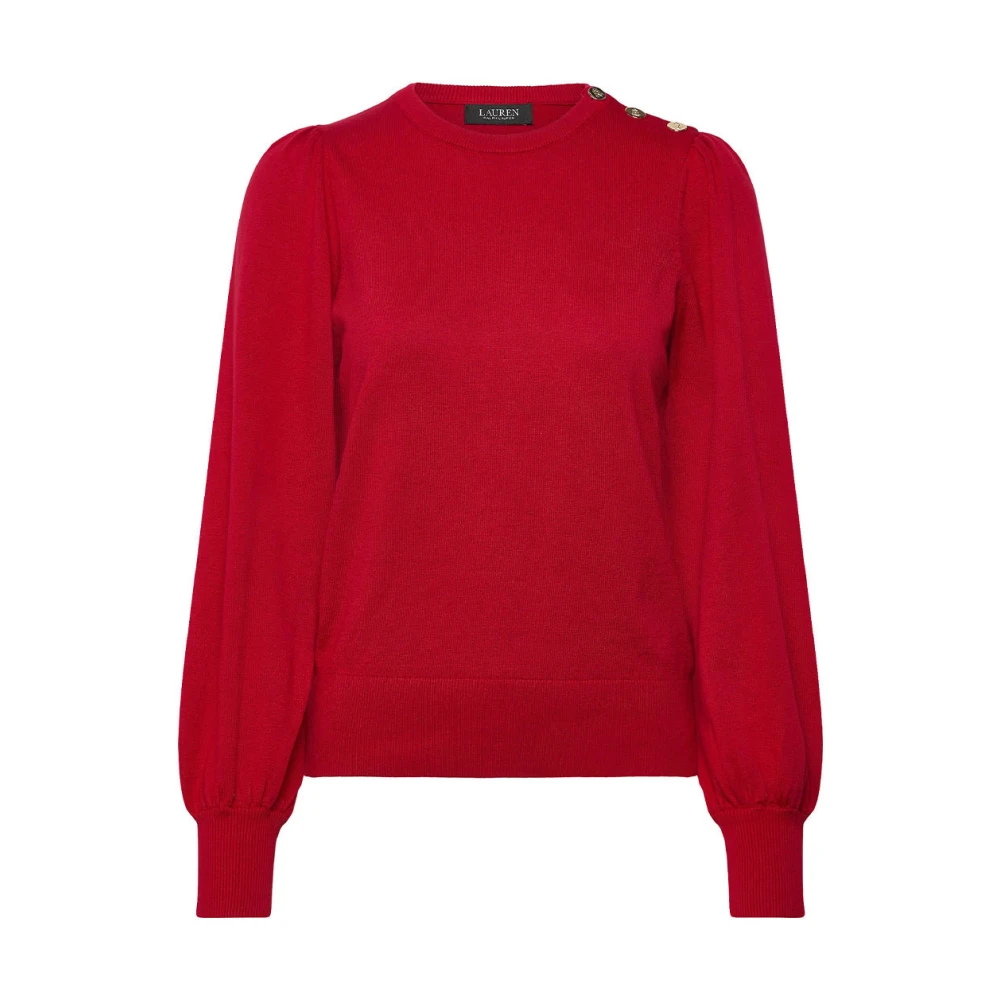 Ralph Lauren Röd Dontrey Långärmad Pullover