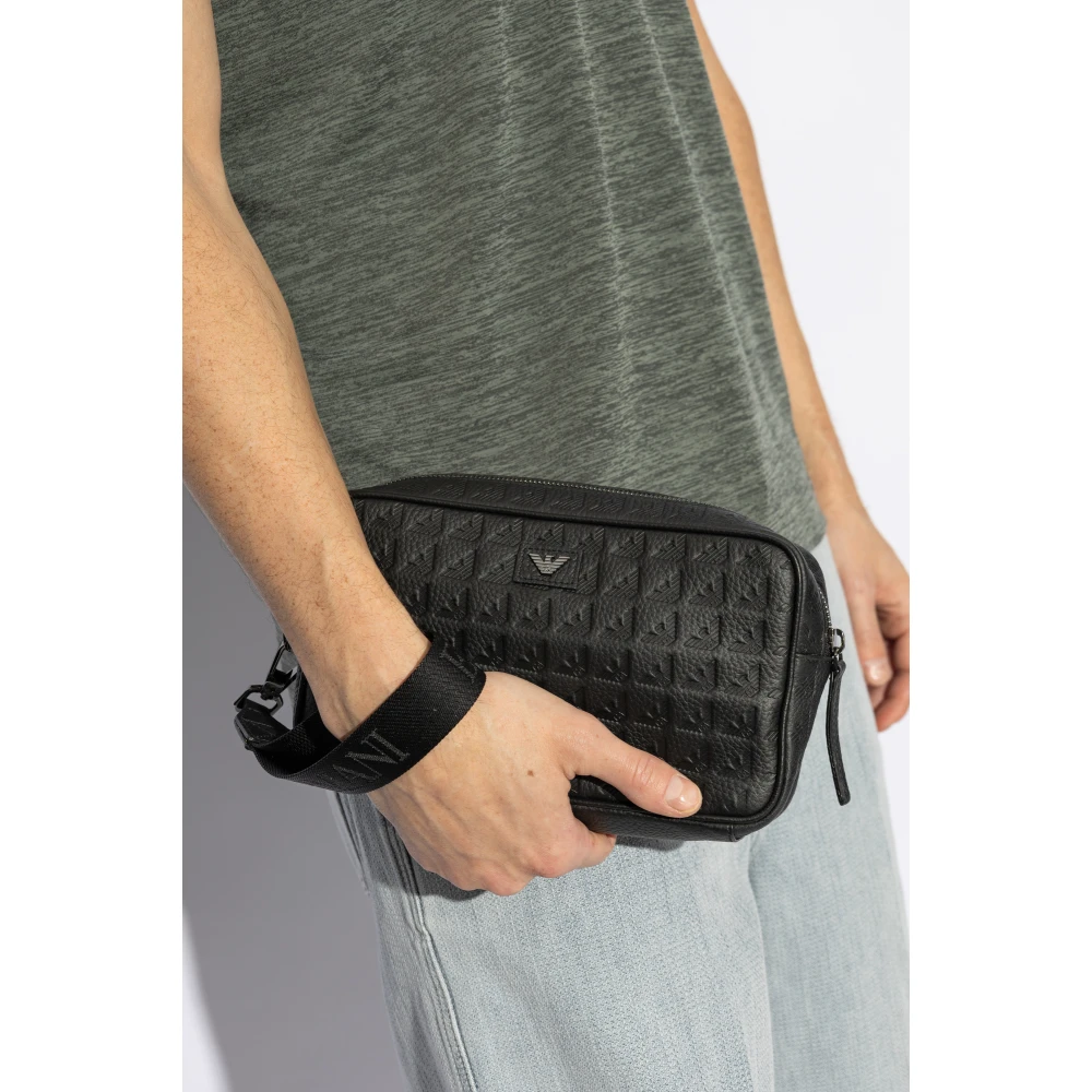 Emporio Armani Handtas Black Heren
