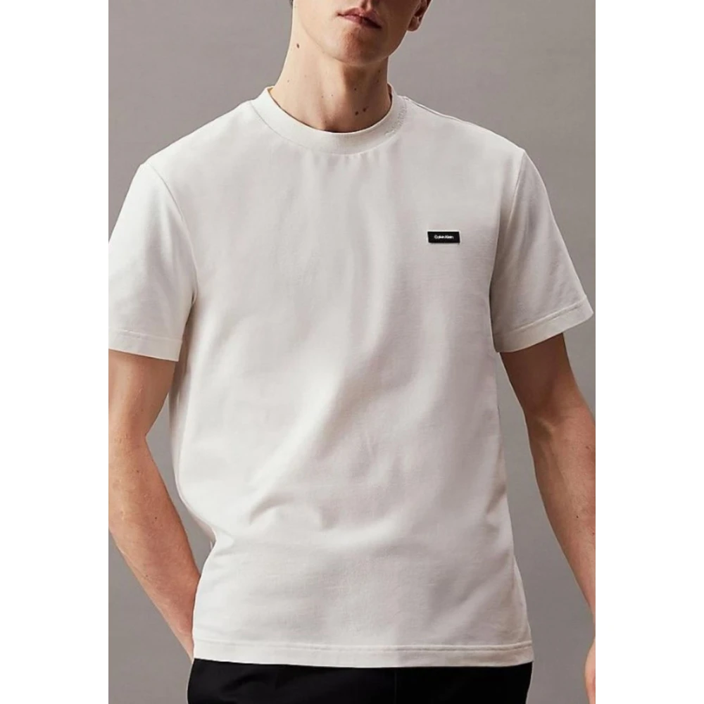 Calvin Klein Heren Thermo Tech Pique T-Shirt Beige Heren