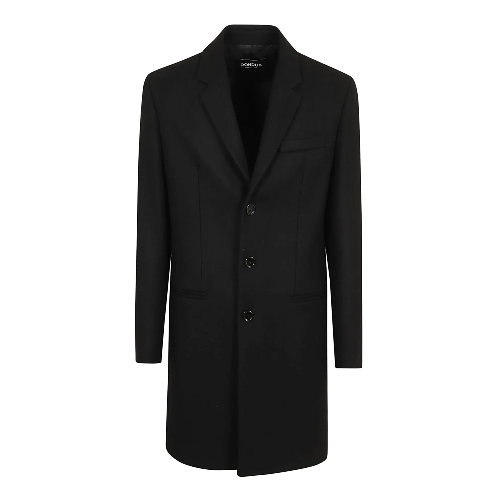 Dondup Zwarte Jassen voor Mannen Aw24 Black Heren