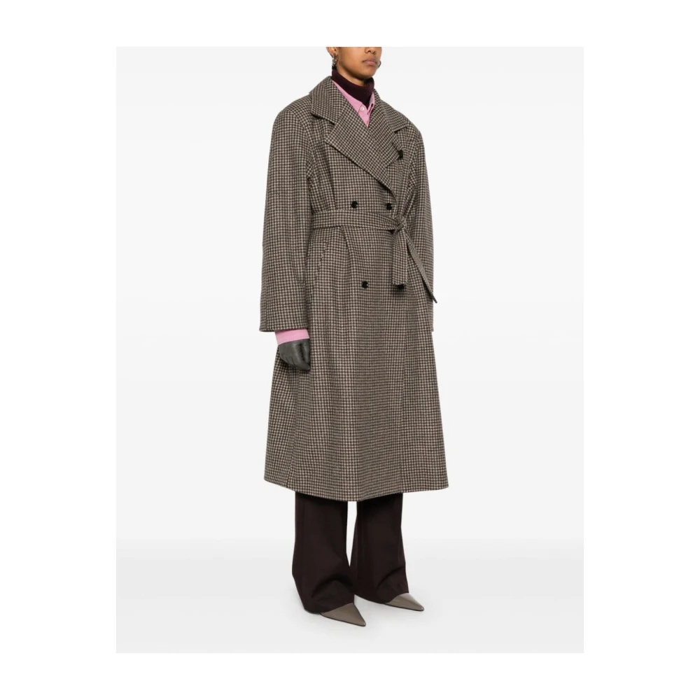 Lardini Bruine Winterjassen Brown Dames