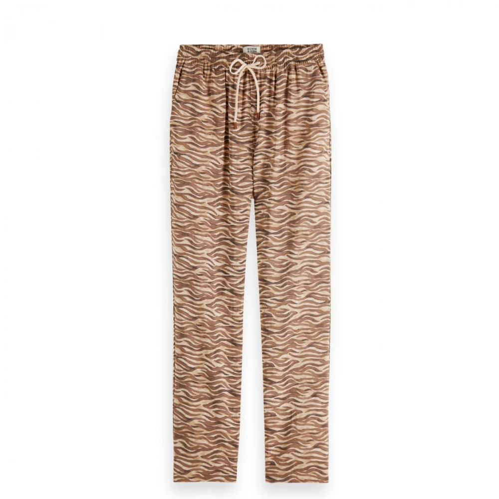 Trousers > Straight Trousers - - Scotch & Soda - Modalova