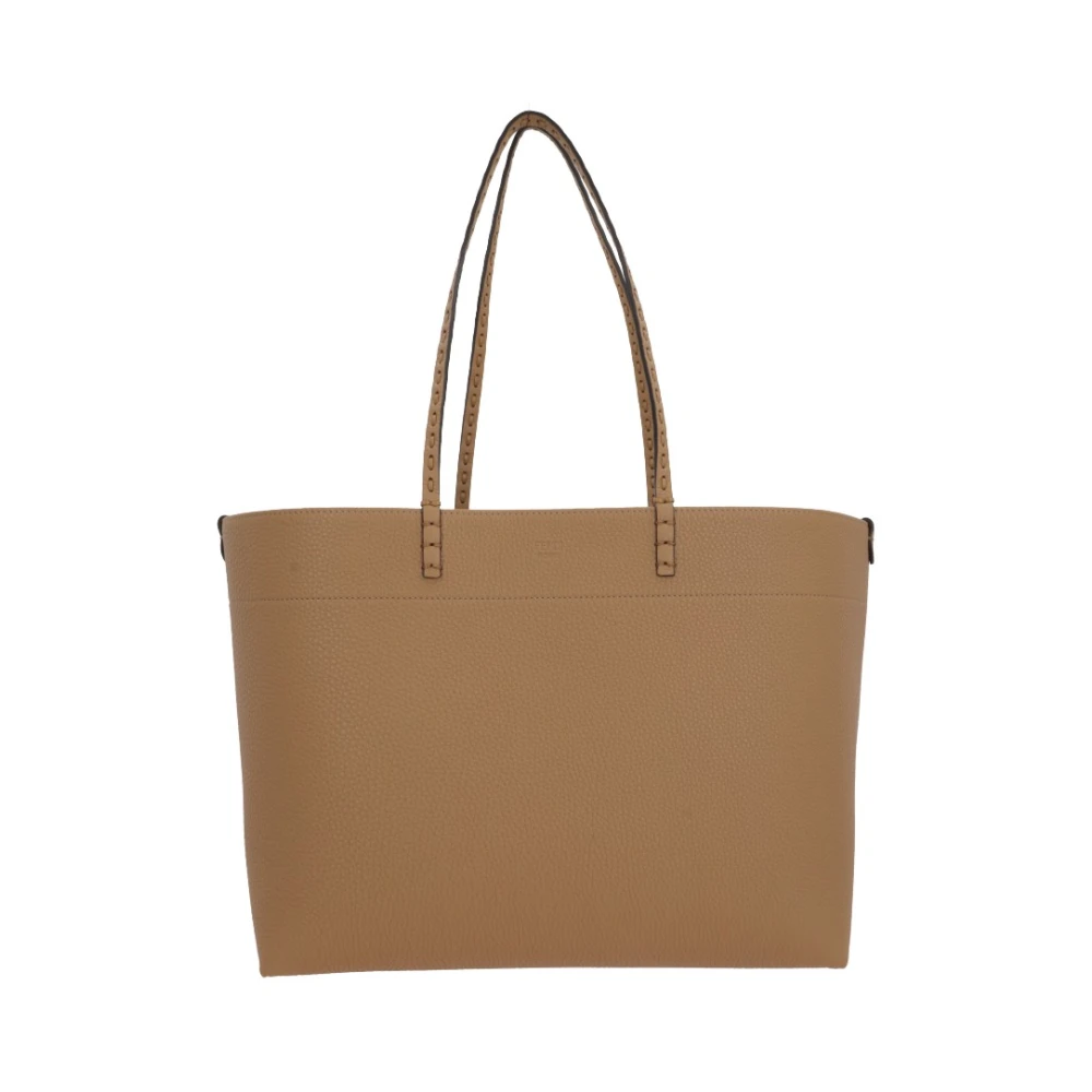 Fendi Stijlvolle Tote Tas in Lichtbruin Brown Dames