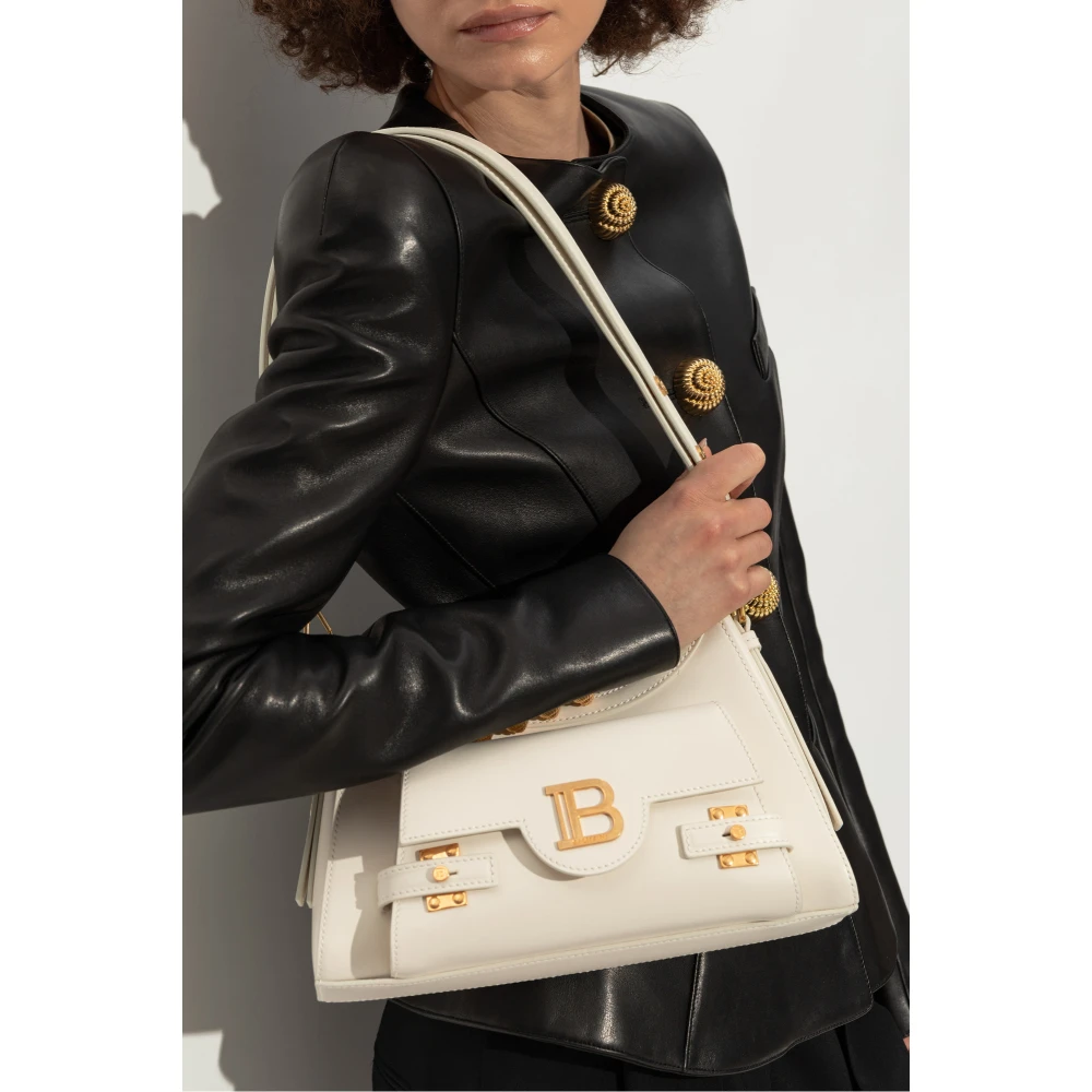 Balmain Schoudertas B-Buzz Beige Dames