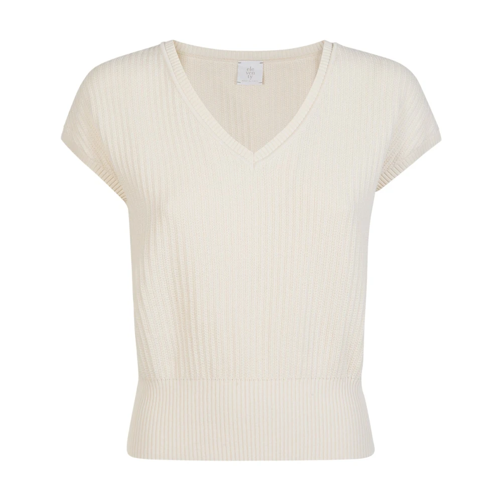 Eleventy Damen Beige Strickwaren, Sgröße: