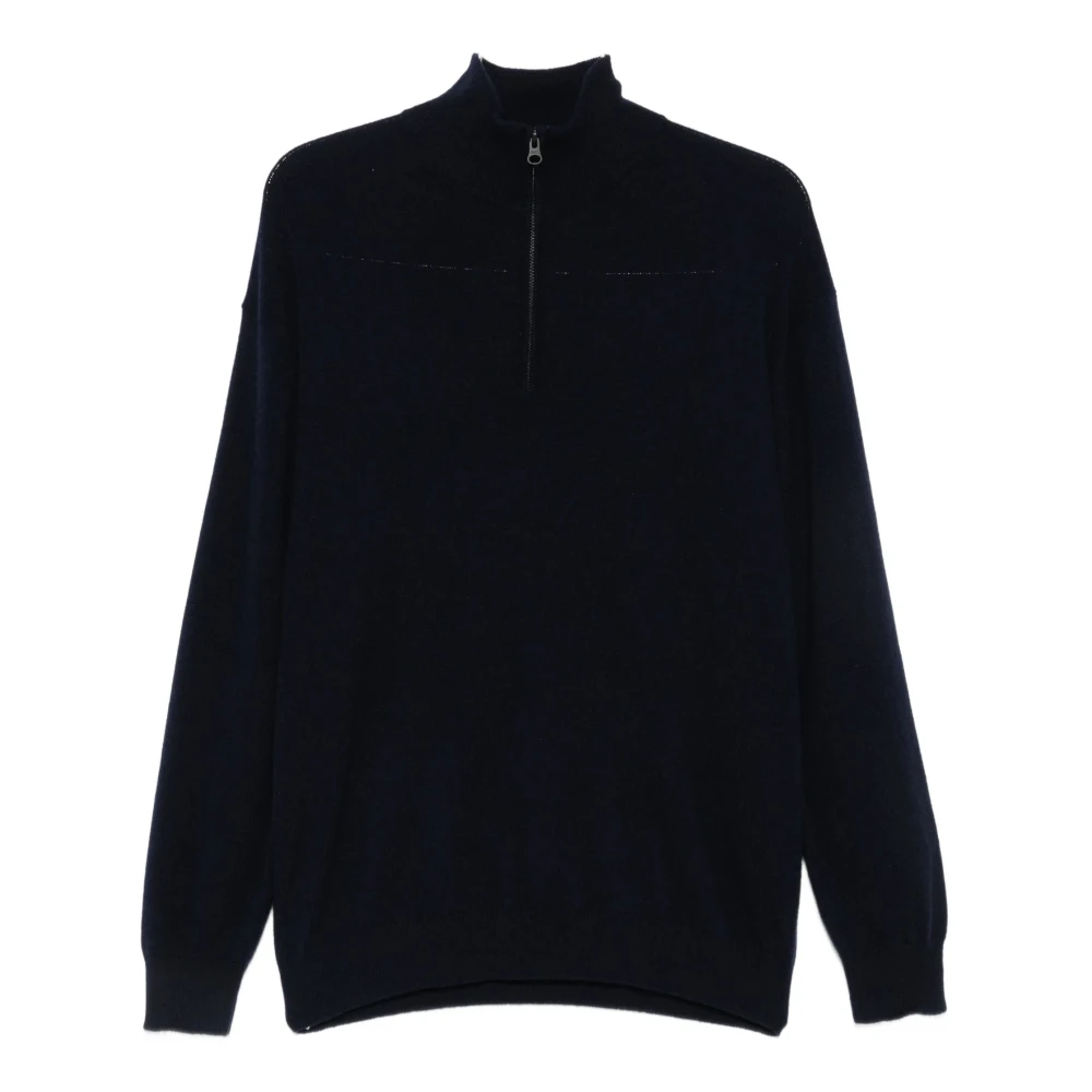 Lisa Yang , Herren, Strickwaren, Blau, 2XL