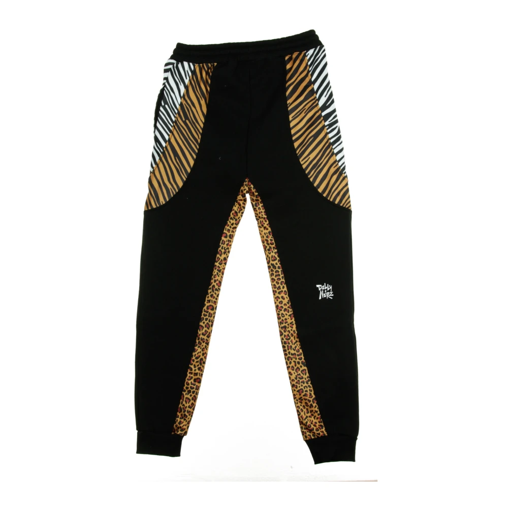 Dolly Noire Zwarte Safari Sweatpants voor Mannen Black Heren