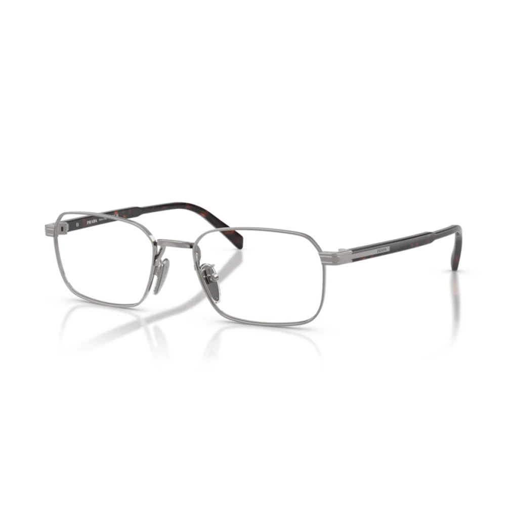 Prada Men's Gray Pr C50vd 5Av1o1 Eyeglasses - Glasses - 55 Mm - Accessories