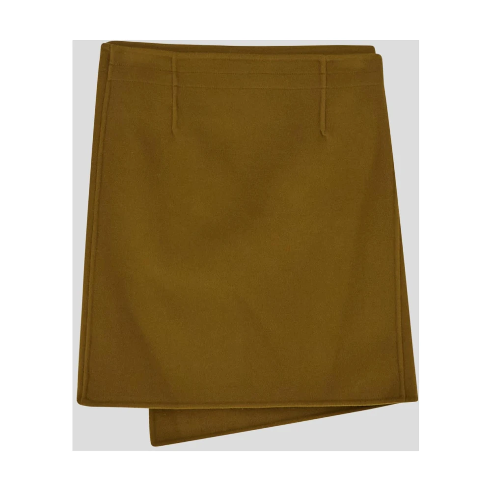 Philosophy di Lorenzo Serafini Wollen Mini Rok Green Dames
