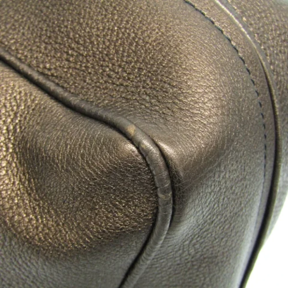 Loewe Pre-owned Leather handbags Brown Dames