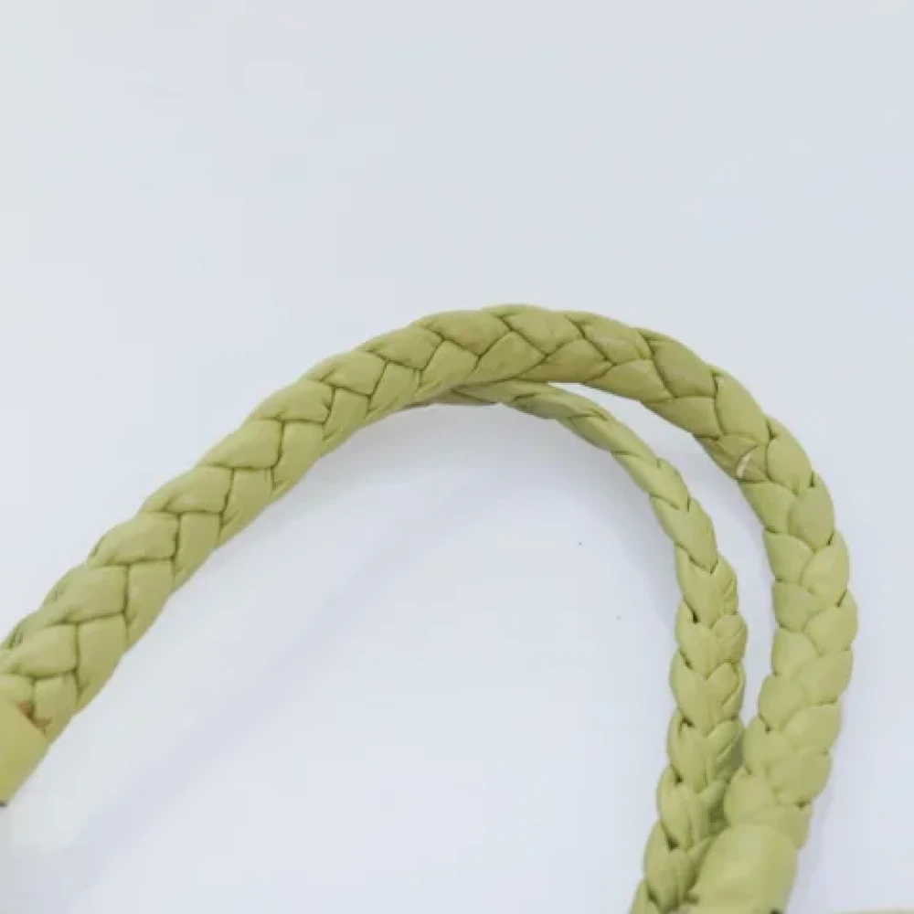 Salvatore Ferragamo Pre-owned Canvas handbags Green Dames