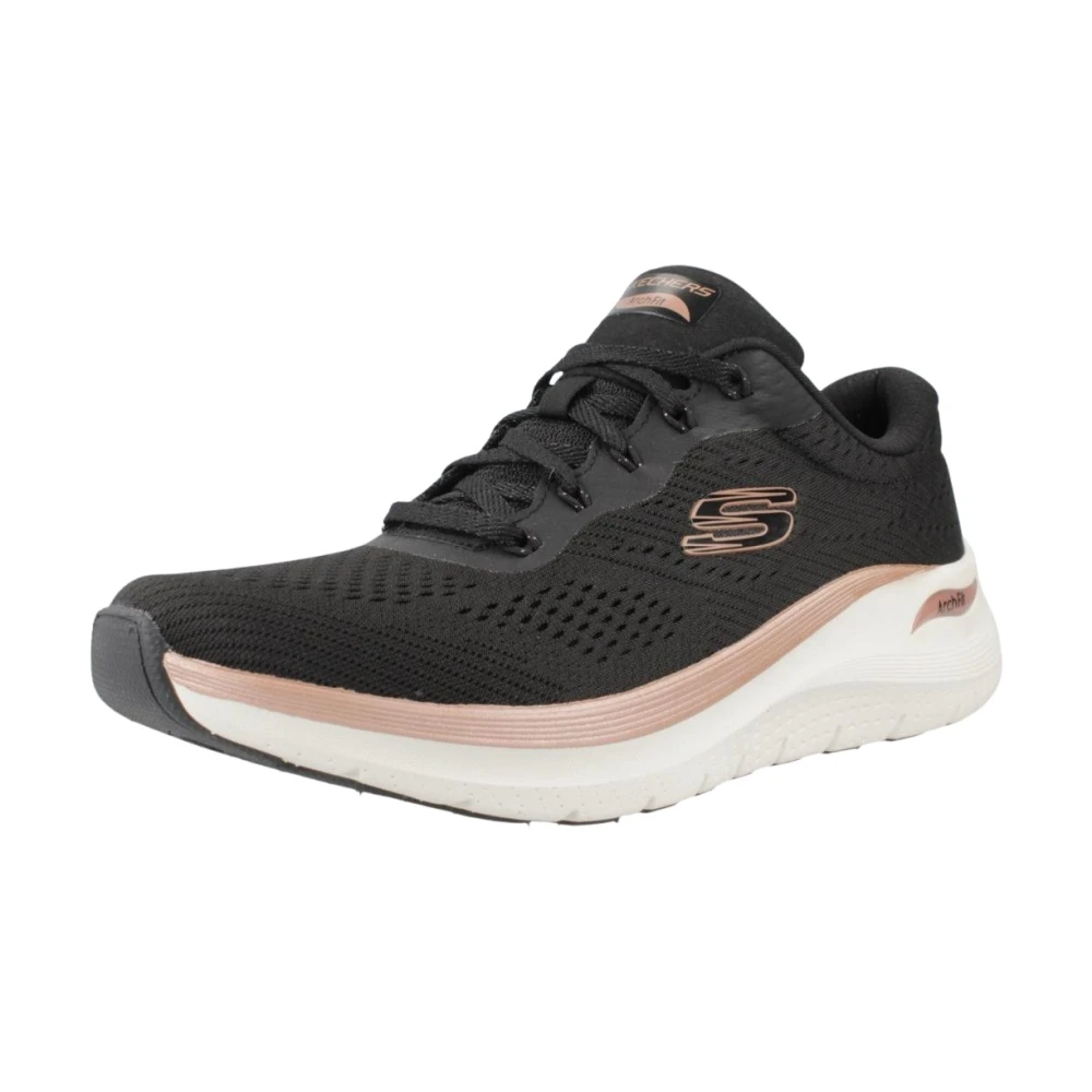 Skechers Arch Fit 2.0 Glow The Distance Dames Schoenen Zwart
