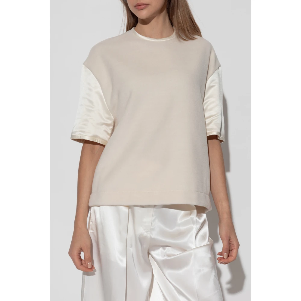 Jil Sander Wollen top Beige Dames