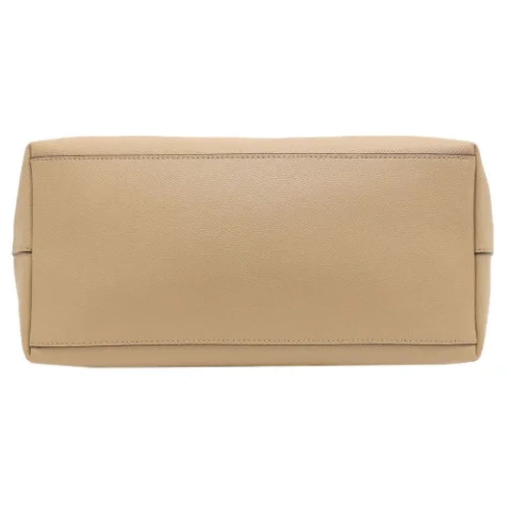Coach Pre-owned Leather totes Beige Dames