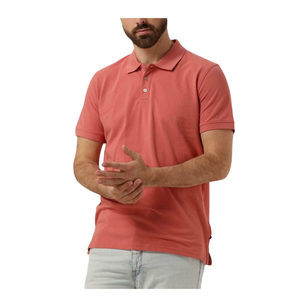 Matinique Heren Polo T-shirts Mapoleo Melange Pink Heren