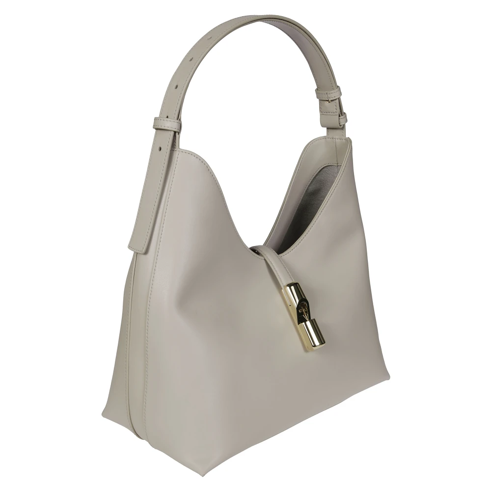 Furla Stijlvolle Hobo Tas met Stijl White Dames