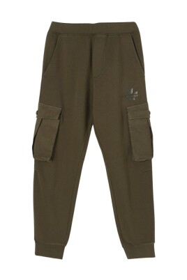 pantalon-cargo-vert-pour-enfants
