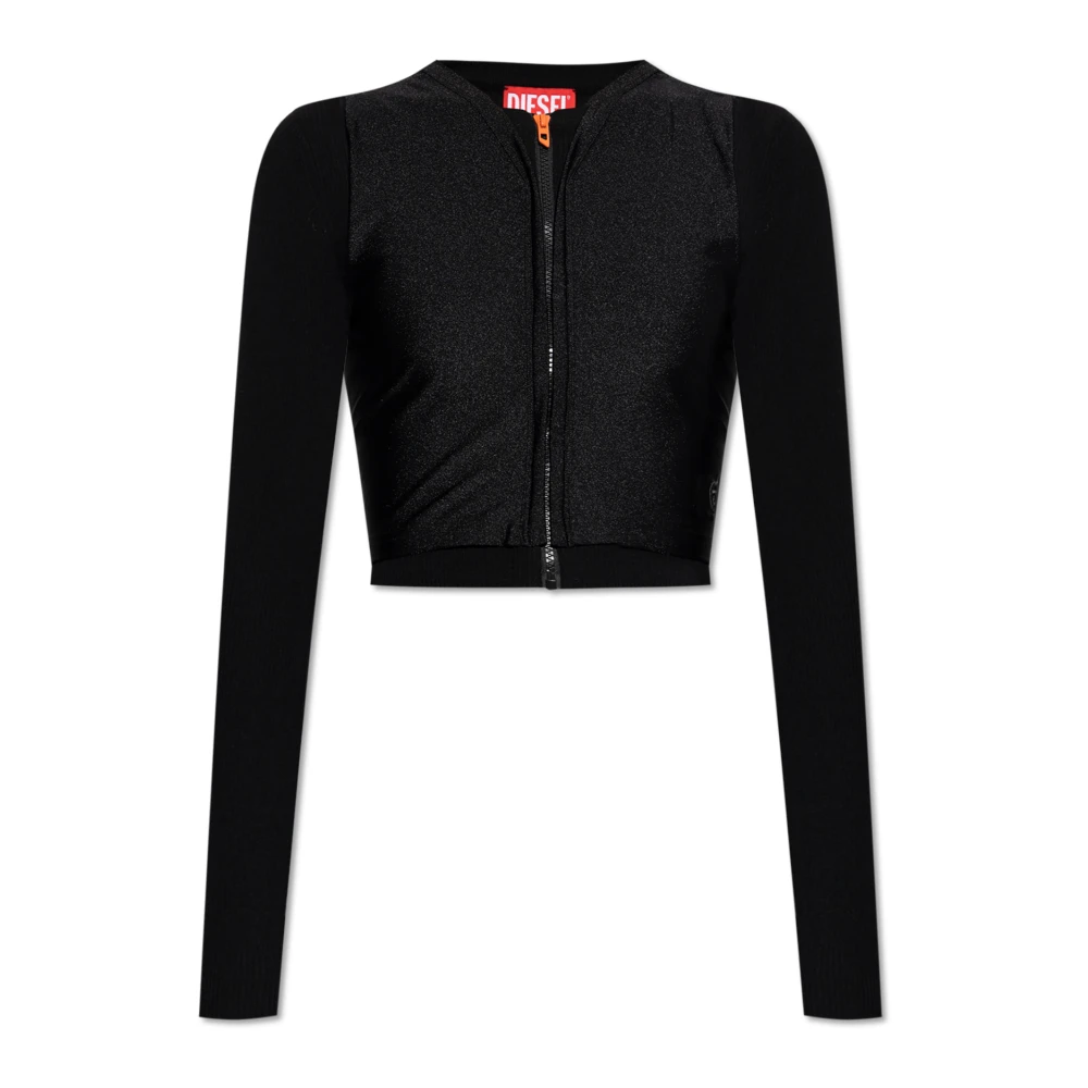 Diesel Cardigan M-Ros Black Dames