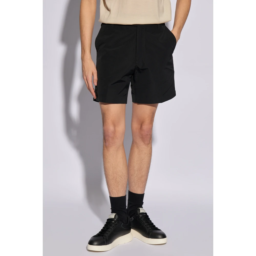 Tom Ford Shorts met logo Black Heren