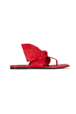 Boudoir Bow Thong Sandals