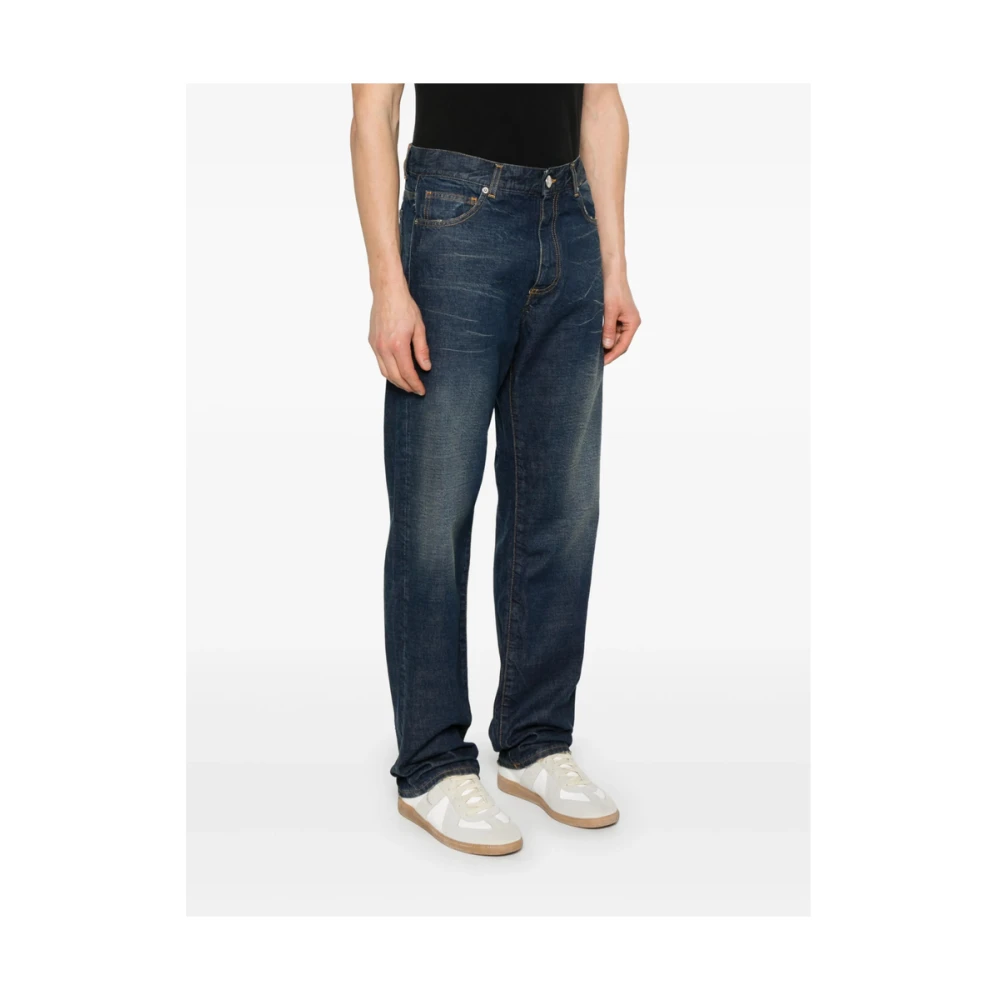 Family First Indigo Blauw Klassieke Vijf Zak Jeans Blue Heren
