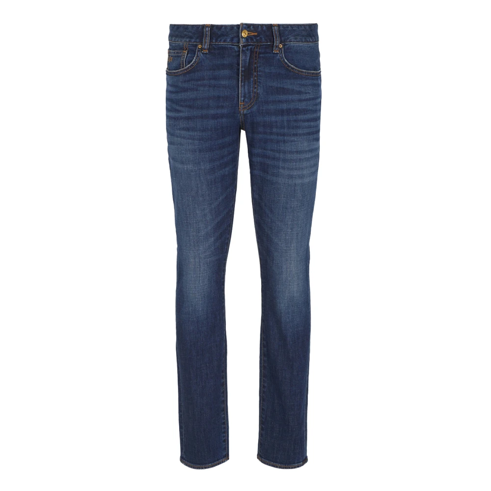 Armani Exchange Skinny Fit Denim Jeans Blue, Herr