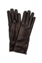 smooth-leather-gloves-with-small-golden-logo