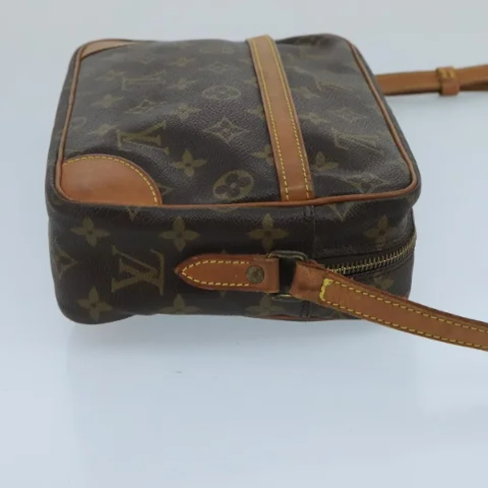 Louis Vuitton Vintage Pre-owned Canvas shoulder-bags Brown Dames