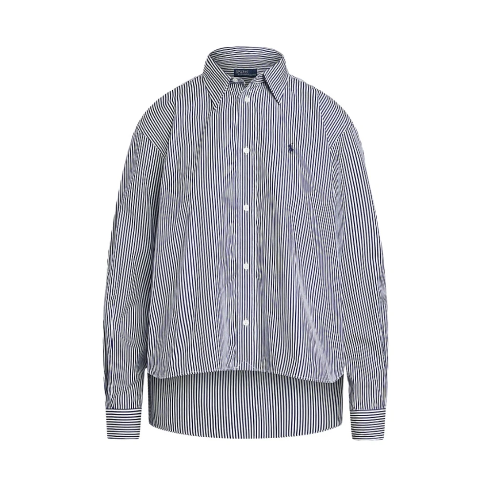 Polo Ralph Lauren Blue Shirts, Female, L, Casual Shirt