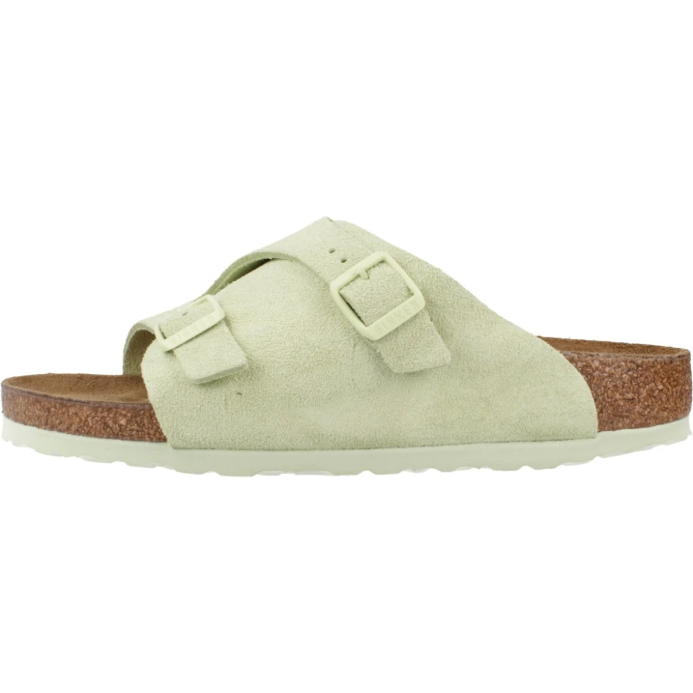 Birkenstock Z Sliders Green, Dam