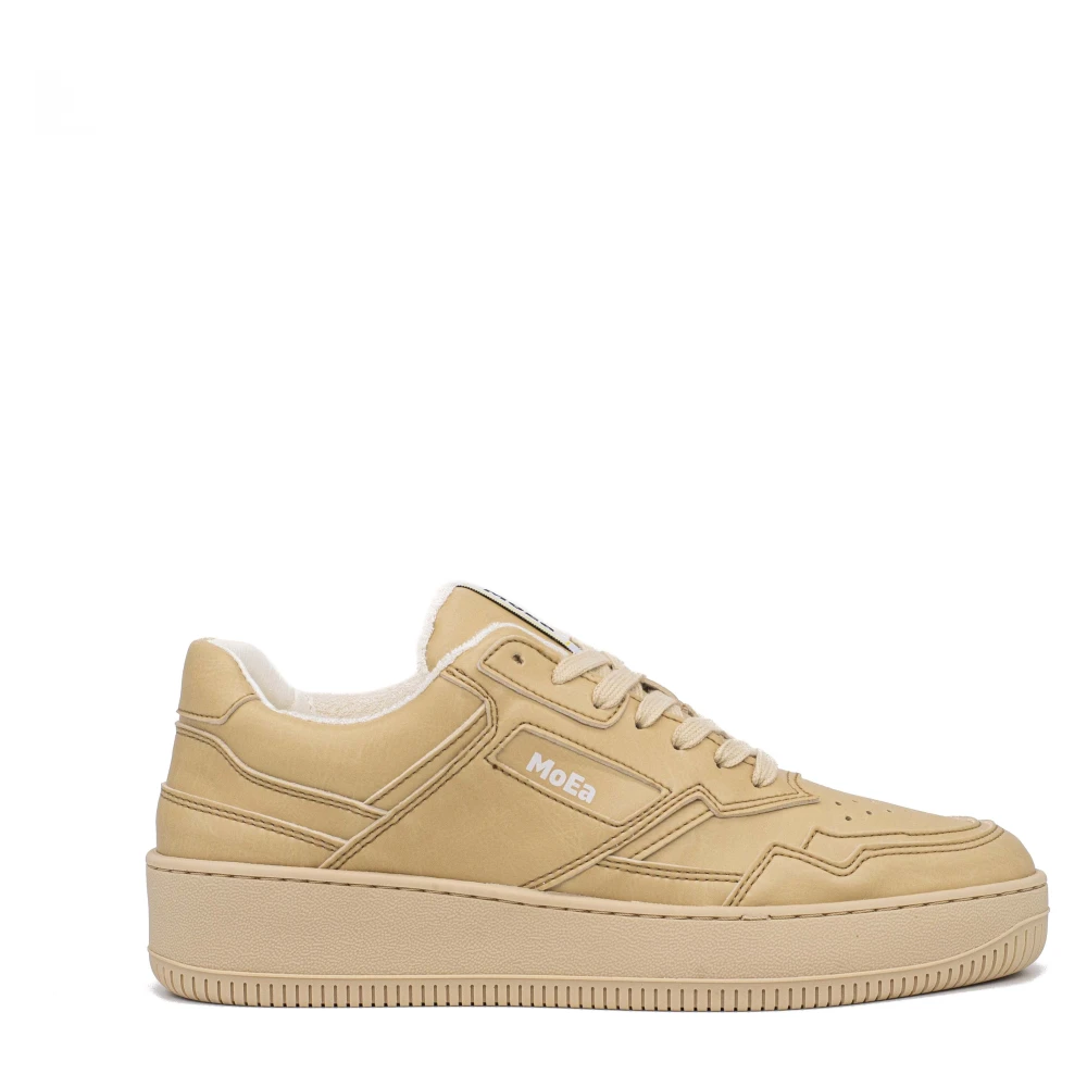 MoEa Sneakers Dames Schoenen Beige