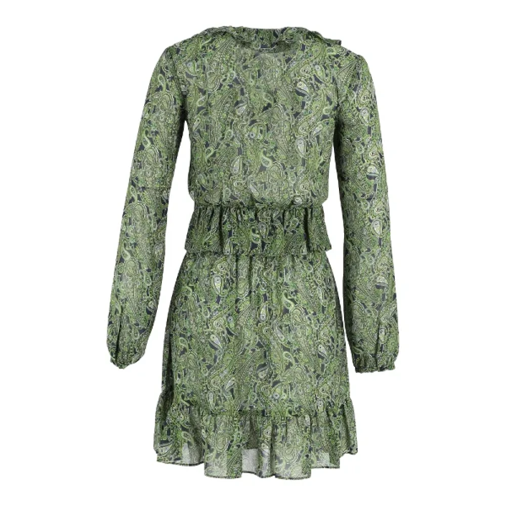 Michael Kors Pre-owned Cotton dresses Green Dames