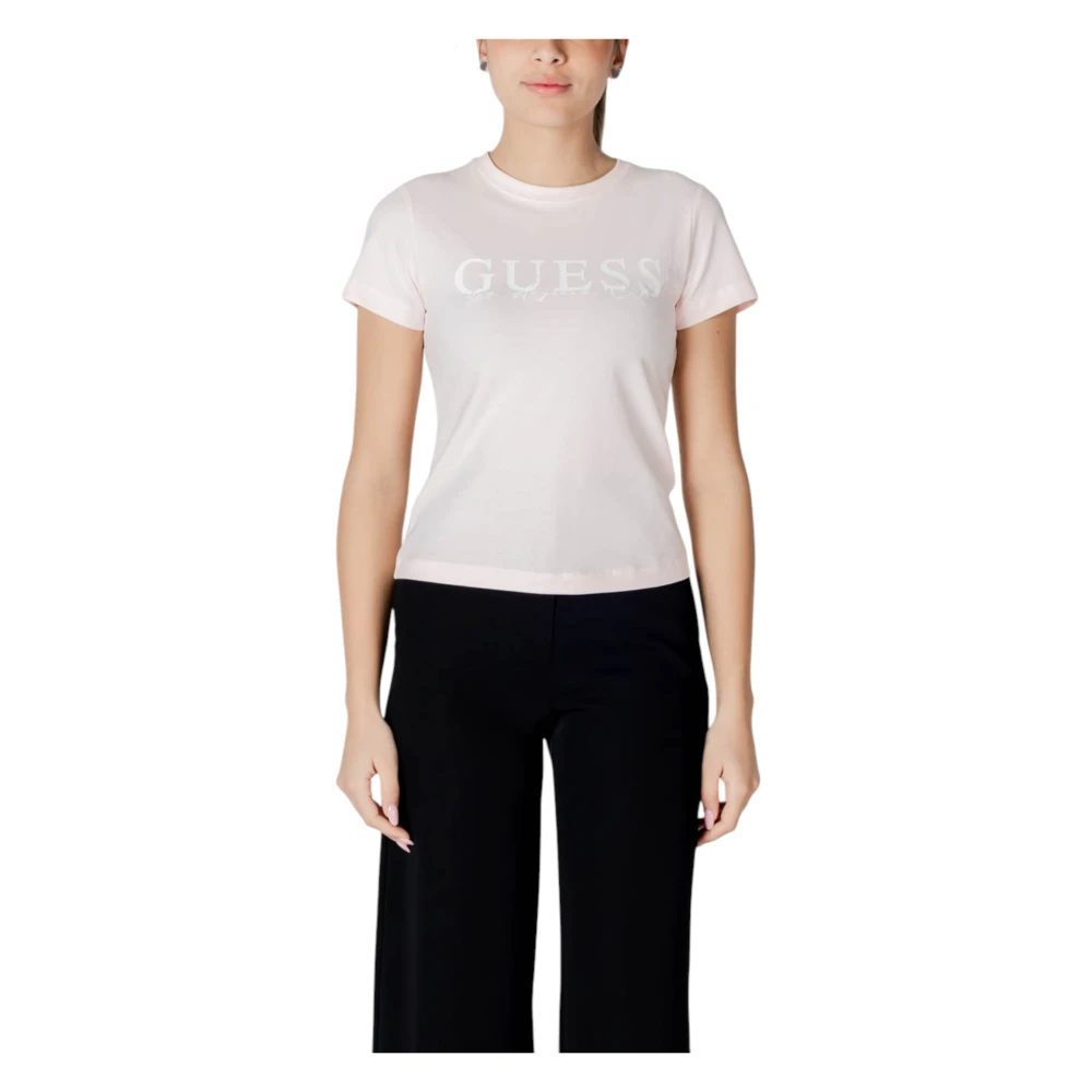 Guess - Tops > T-Shirts - Pink - Guess - Modalova