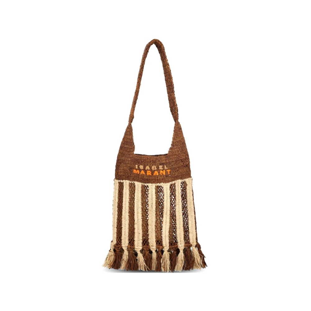 Isabel Marant Women's Brown Shoulder Bags, One Size, Oskan Shoulder Bag