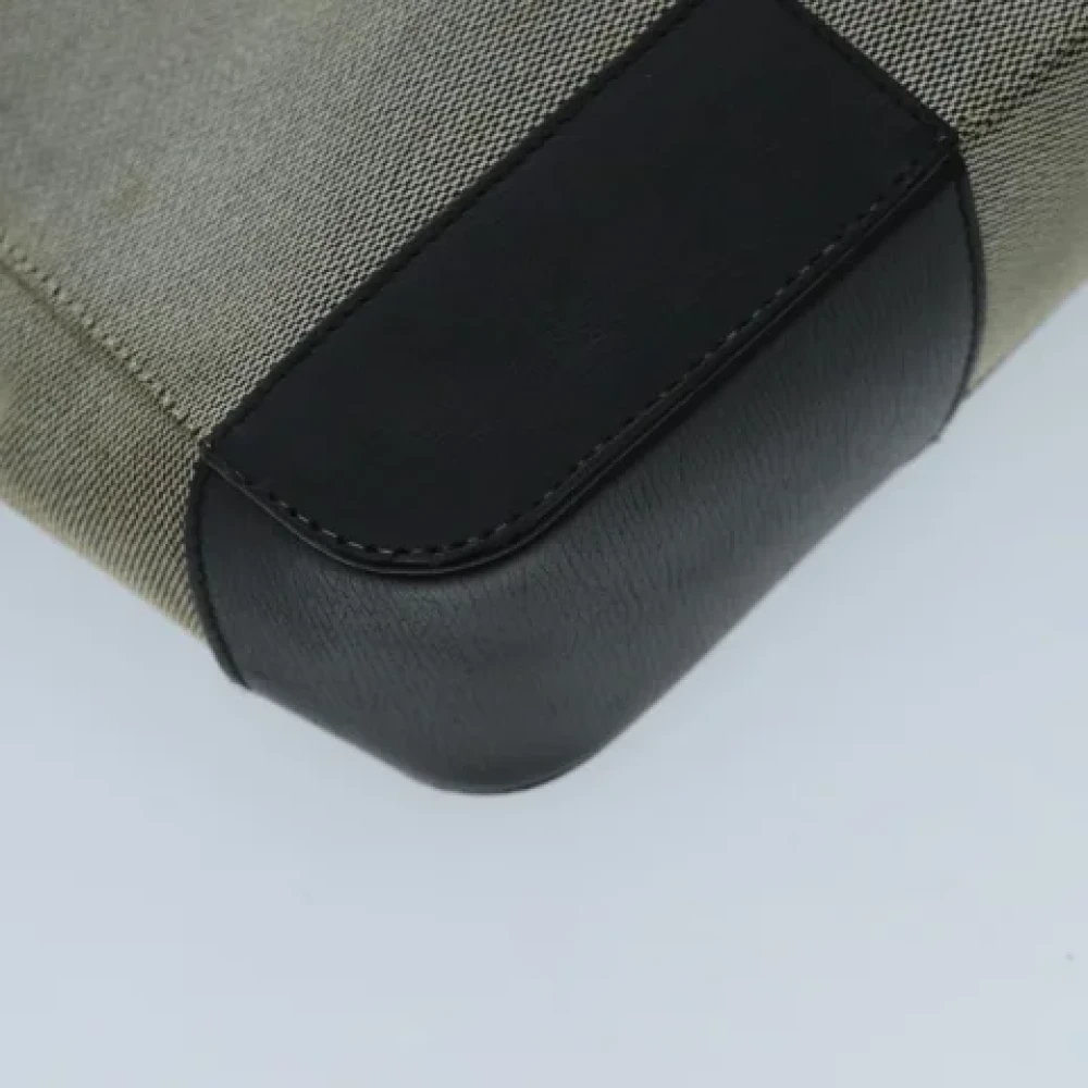 Gucci Vintage Pre-owned Canvas totes Gray Dames