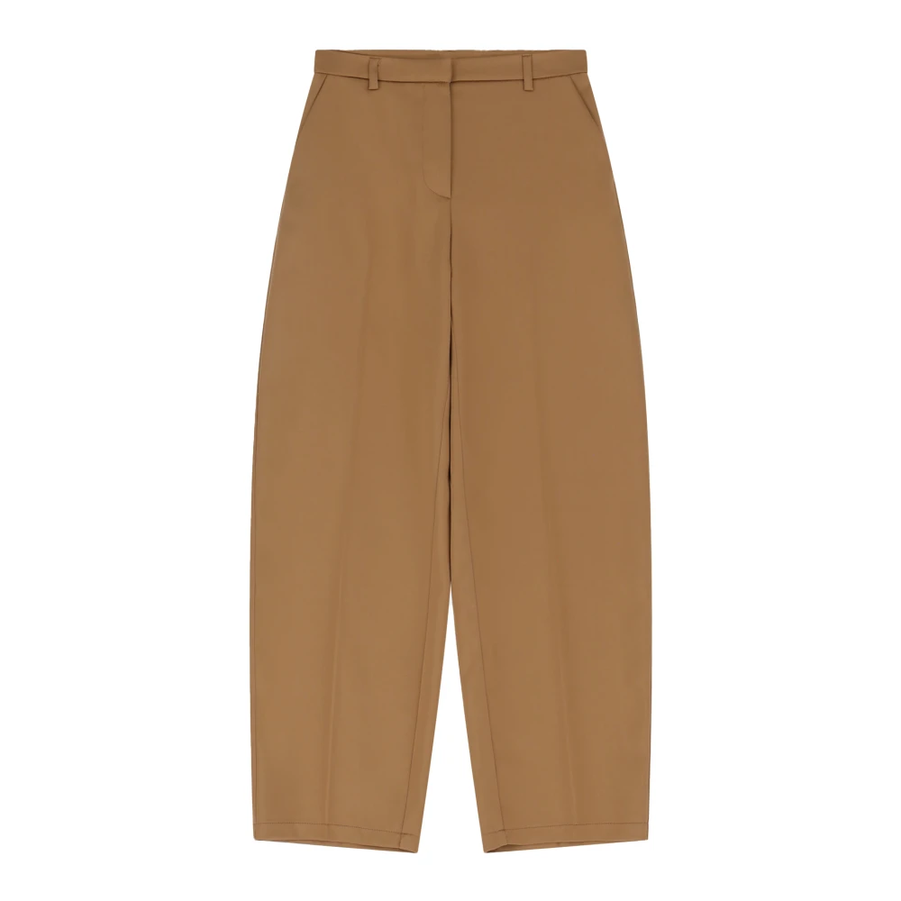 Imperial Beige Stylish Men's Trousers - Female - Wide Trousers - L - Trousers