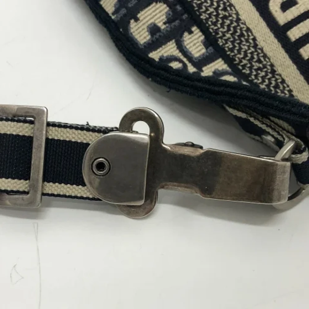 Dior Vintage Pre-owned Fabric dior-bags Blue Dames