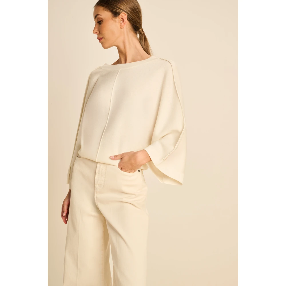 March23 Lagua Trui Beige Dames
